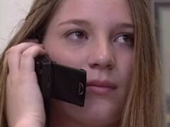 18, ブロンド, フェラチオ, 顔射, なめる, オナニー, オマンコ, ティーン