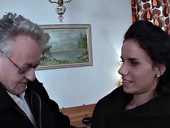 Zwart, Pijpbeurt, Bruinharig, Zwart, Duits, Masseren, Slipje, Slet