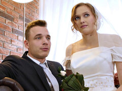 HUNT4K. Czech bride spends first night with rich stranger