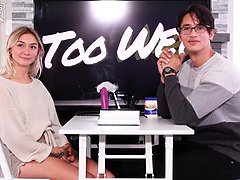 デカ尻, デカチン, ブロンド, Hd, 小柄, 馬乗り, ラフ, ティーン