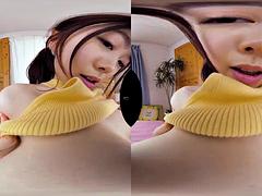 Dreidimensional, Asiatisch, Tussi, Grosse titten, Blasen, Realität, Titten