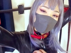 Bdsm slave, slave girl, catsuit