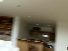 Big cock, Blowjob, Brunette, Hd, Monster, Natural tits, Teen, Tits