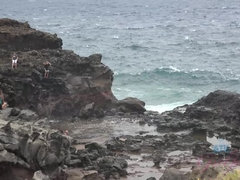 素人, お尻, ブロンド, 彼女, ジーンズ, 剃毛, ガリガリ, 喫煙