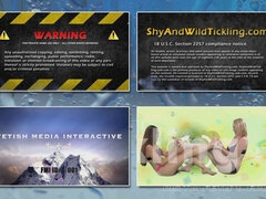 Inked teen kinky tickling fetish scene