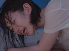 中出し, イく瞬間, ハードコア, 自家製, 日本人, 女子高生, オッパイの, ユニフォーム