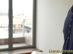 Dane Jones Tight body Brazilian in high heels gets creampie from big cock