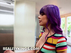 デカチン, 黒人, フェラチオ, 口内発射, 指いじり, 現実