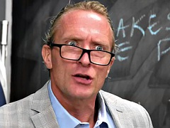 Grosse bite, Blonde, Bâillonner, Lingerie, Pute, Professeur, Adolescente, Nénés