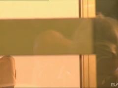 Blondine, Spermaladung, Aufs gesicht abspritzen