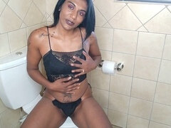 Indisch, Masturbatie, Klein, Zusters, Toilet