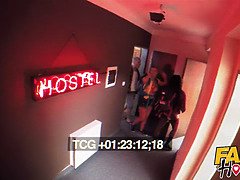アフリカ人, デカパイ, 黒人, 女 人男 人, グループ, Hd, 異人種間, 三人