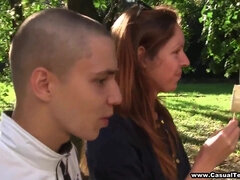 18 ans, Amateur, Sucer une bite, Brunette brune, Dingue, Éjaculation interne, Russe, Adolescente