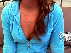 Nineteen yr senior hot teen screws and gets a mouth full of jizz