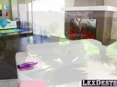 フェラチオ, 茶髪の, ハードコア, 異人種間, 淫乱熟女, 母, オマンコ, タトゥー