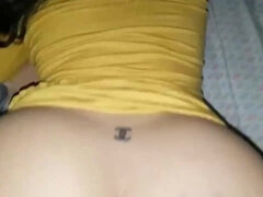 アナル, デカパイ, チン, 黒人, 自家製, 異人種間, ハメ撮り, 三人