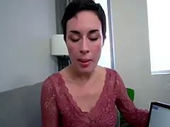 Gros cul, Gros seins, Sucer une bite, Léchez, Lingerie, Criant, Fils, Professeur