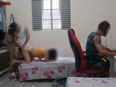 Amateur, Engañando, Cornudo, Novia, Latina, Seducido, Esposa