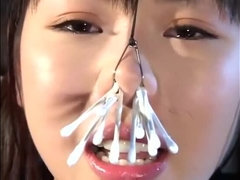 素人, アジア人, 緊縛, デカパイ, フェラチオ, グループ, Hd, ティーン