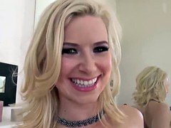Blondine, Süss, Fingern, Hardcore, Pov