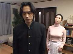 Tir de sperme, Japonaise, Maman, Fils