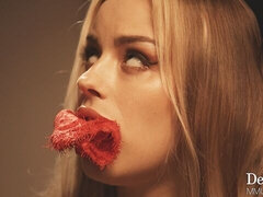 デカ尻, デカチン, デカパイ, ブロンド, フェラチオ, チン, バック, ティーン