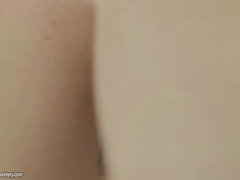 美女, フェラチオ, 顔射, ティーン, 三人