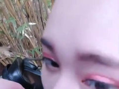 18, 素人, 中国人, イく瞬間, イマラチオ, アウトドア, おもらし, オッパイの