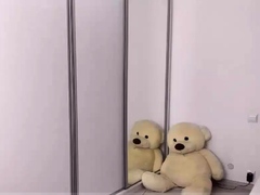 Braunhaarige, Französisch, Masturbation, Erotischer film, Solo