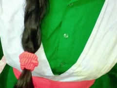 18 ans, Brutal, Couple, Mignonne, Robe, Fait maison, Femme au foyer, Pov