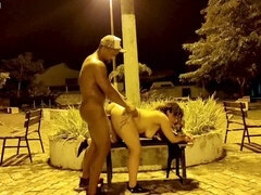 Wohlbeleibte schöne frauen, Im freien