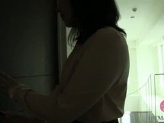 Japanese babe will blowjob and finger from your dick to your anus!