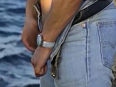 Strand, Blasen, Spermaladung, Schwarz, Hardcore, Hd, Interrassisch, Im freien
