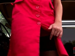 Blondine, Füsse, Fetisch, Fußfetisch, Absätze, Lingerie, Solo, Strümpfe