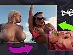 Anal, Blonde, Brunette brune, Jeux, Hd, Lesbienne, Adolescente