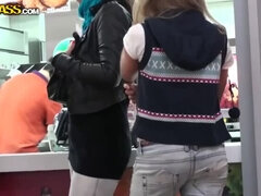 アナル, ブロンド, Hd, キッチン, 下着, ピアス, 恥ずかしがりや, タトゥー