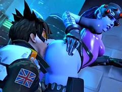 TRACER IS SO LESBIAN SLUT 3D SFM - 2020 RE-UPLOADED