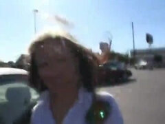 黒人, フェラチオ, 巨乳な, 大学生, チン, 異人種間, オマンコ, 剃毛