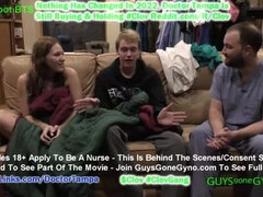 Teen Maverick Williams Experiences Lewd Tactics from Doctors Nova Maverick and Stacy Shepard during Dermatology Check-up at GuysGoneGyno.com