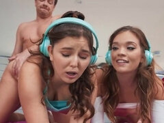 Two hot bitches want to screw a very hung, very kinky man