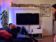 アナル, 茶髪の, ダブル開発, ヨーロピアン, フランス人, 下着, 剃毛, 締まりの良い