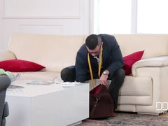フェラチオ, 大学生, ハードコア, キス, 下着, ロシア人, タトゥー, オッパイの