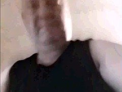 Sexy Grandpa wanking and cumming