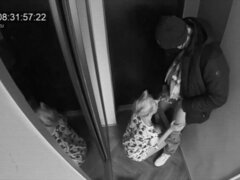 Hot Blonde Wife Sucks Postman While Hubby Watches Next Door - Amateur Home Video