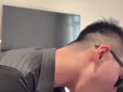 Anal, Asiático, Chino, Gay, Oficina