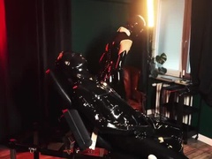 緊縛, エクストリーム, フェムドム, Hd, マスク, 乳首, 奴隷, 拘束
