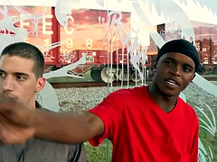 Amateur, Anal, Noire, Noir ébène, Homosexuelle, De plein air, Public