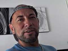 ROMANCE fucked by curious straight guy VLAD CASTLE for a cock