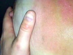 Groping my partner huge tits