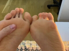 Amateur, En gros plan de très près, Mignonne, Pieds, Hd, Fait maison, Lesbienne, Petite femme